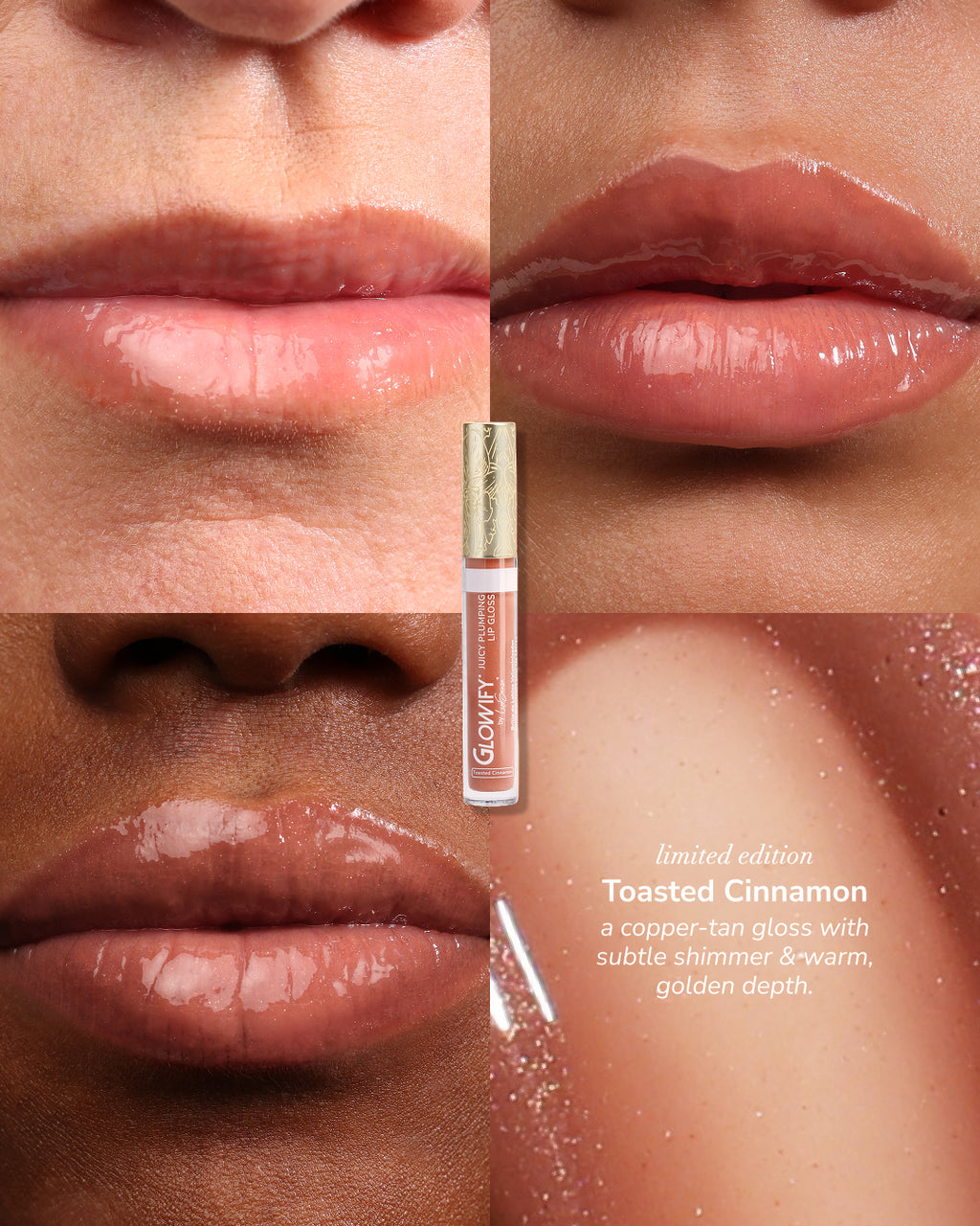 Brown Sugar Glowify® Juicy Plumping Lip Gloss Duo