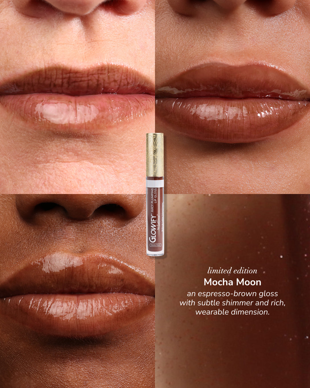 Brown Sugar Glowify® Juicy Plumping Lip Gloss Duo