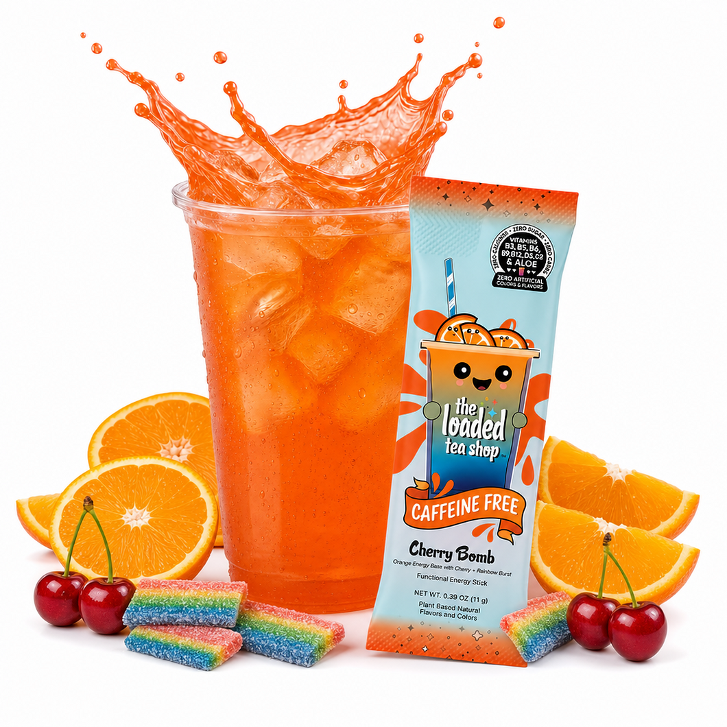 Cherry Bomb (Caffeine-Free) – The Loaded Tea Shop