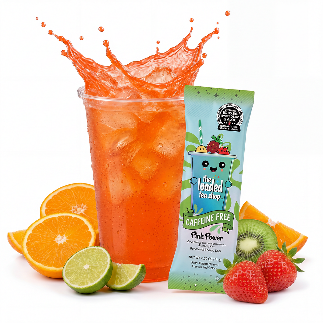 Pink Power (Caffeine-Free) – The Loaded Tea Shop